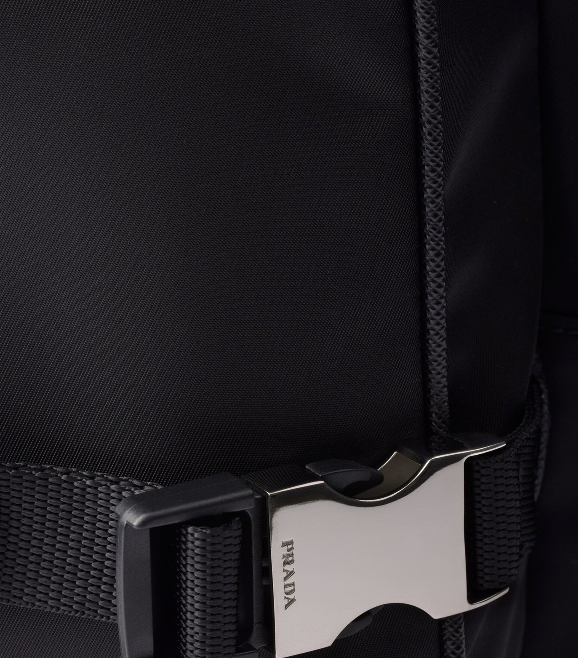 Prada Large Re-Nylon and Leather Messenger Bag