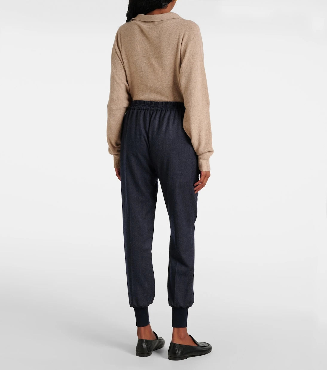 Stella McCartney - Wool flannel sweatpants