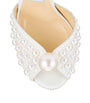Sacora 100 Satin Pearl Sandals