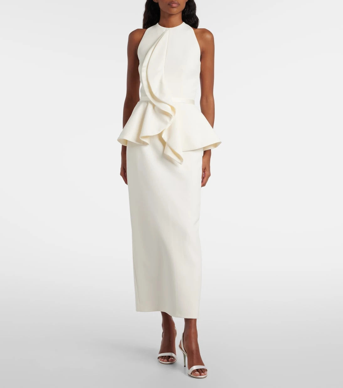Safiyaa - Riya ruffled cocktail dress