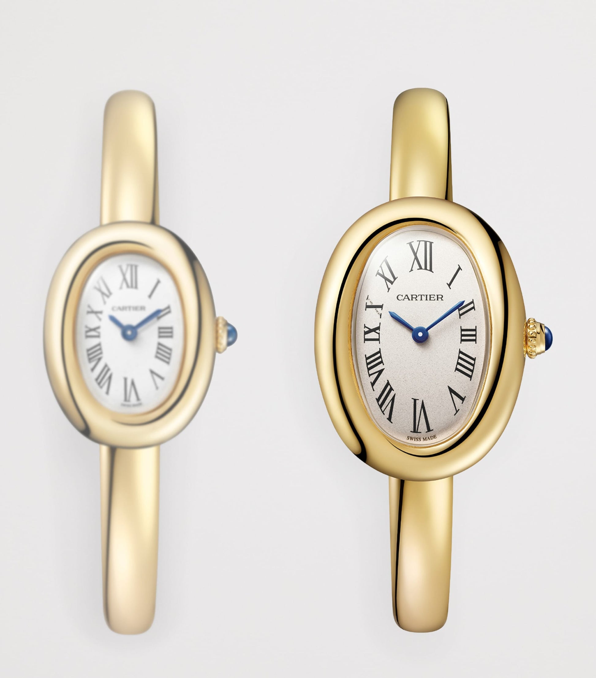 Small Yellow Gold Baignoire de Cartier Watch 23.1mm (Size 17)