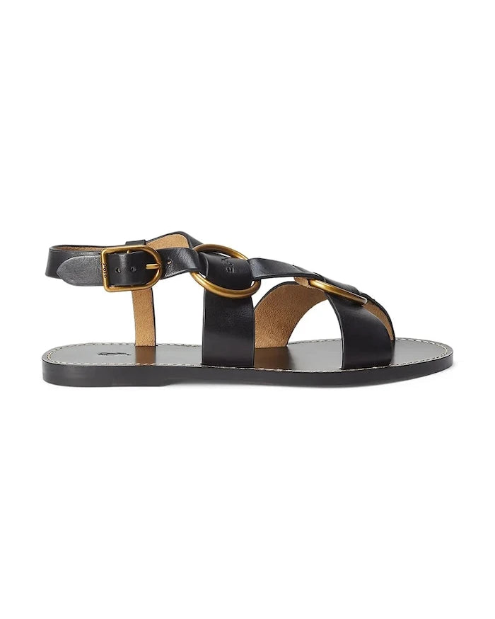 Polo Ralph Lauren Plo Rng Sandal Deri Sandalet
