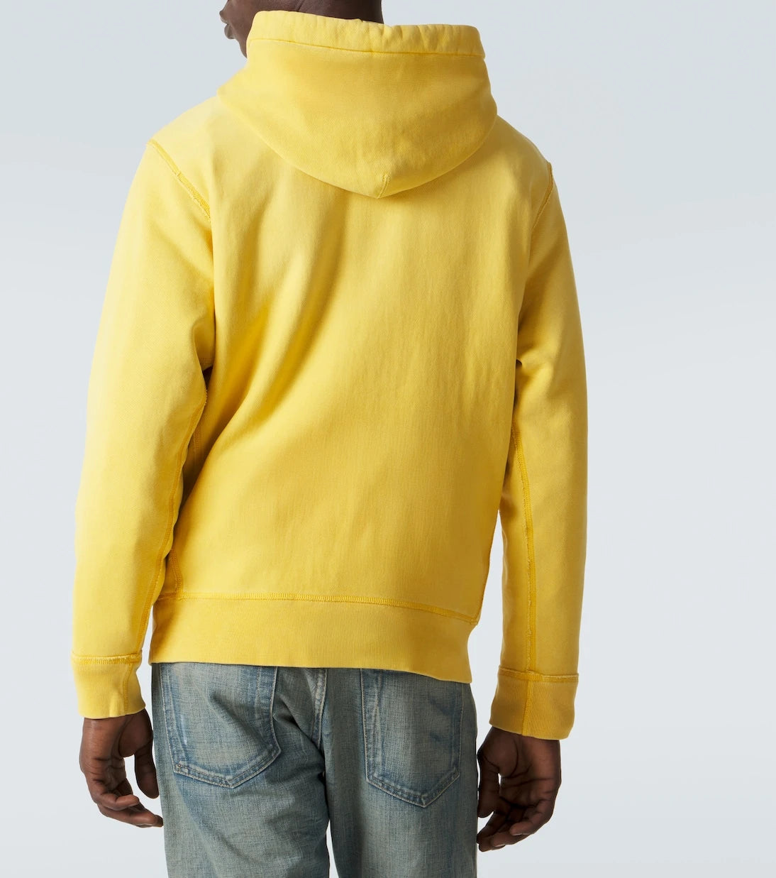 RRL - سويت شيرت بغطاء رأس من القطن المبطّن