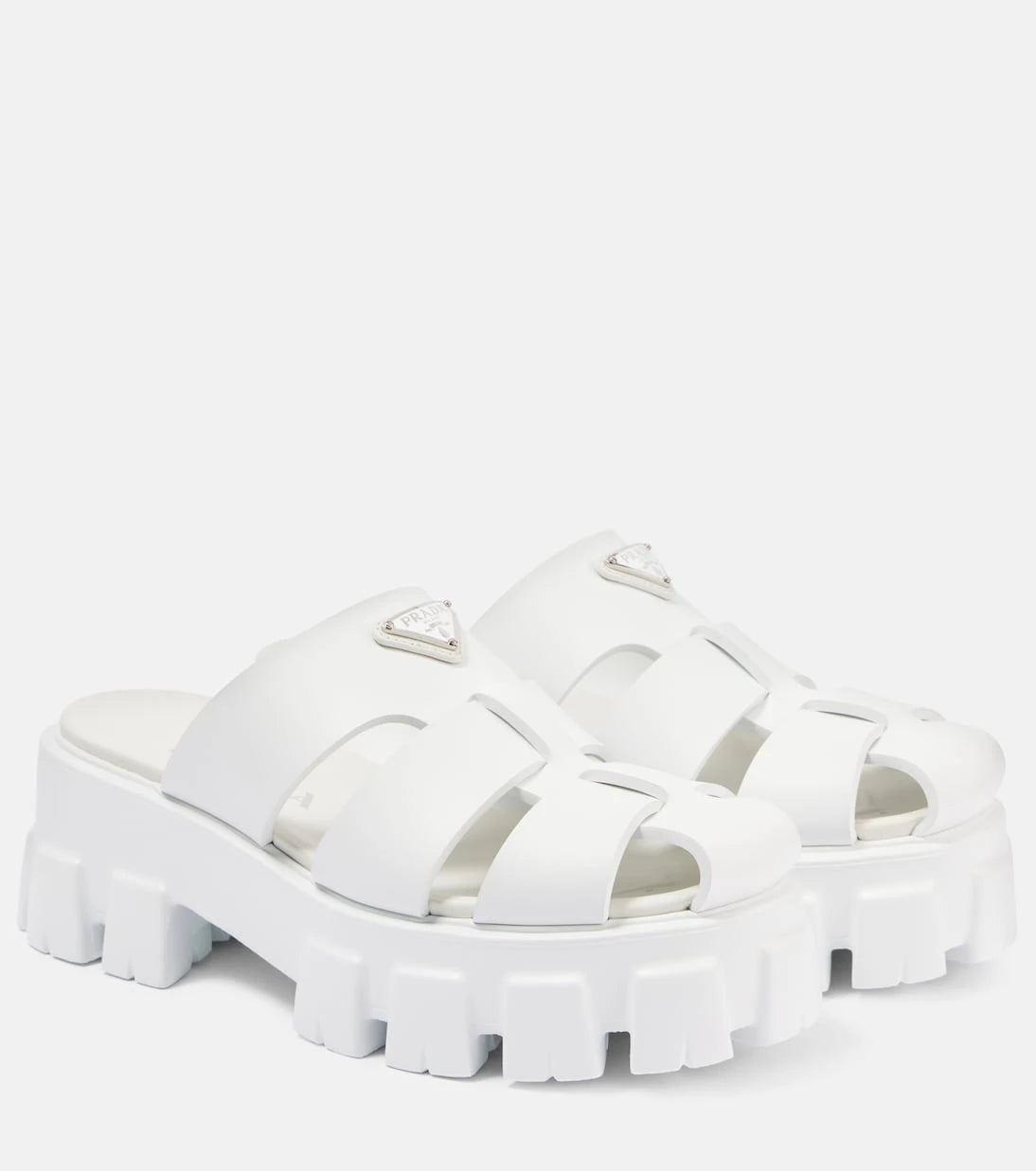 Prada - Platform fisherman sandals