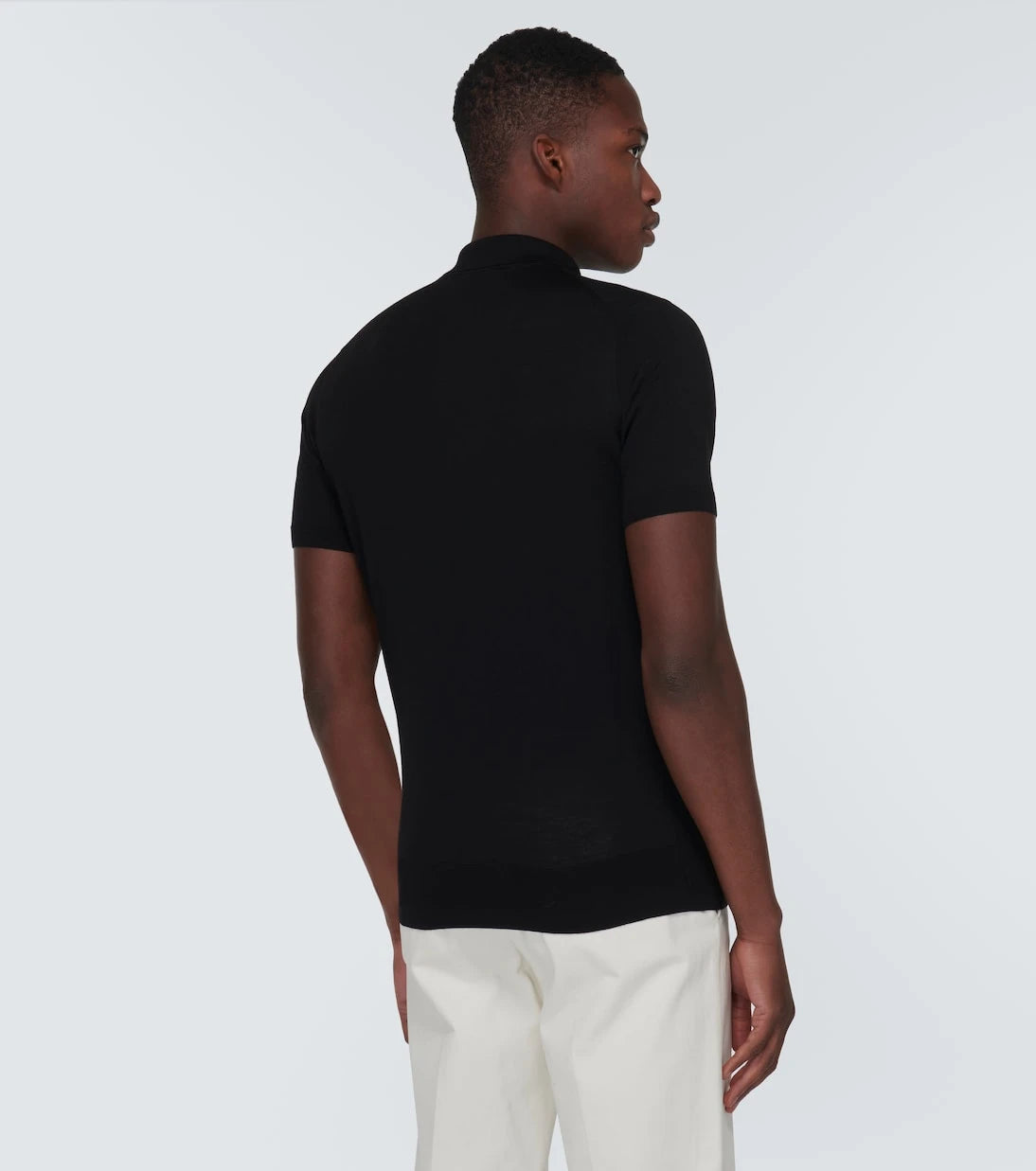 Loro Piana - قميص بولو من صوف Wish®