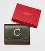Green Mini Leather Panthère de Cartier Wallet