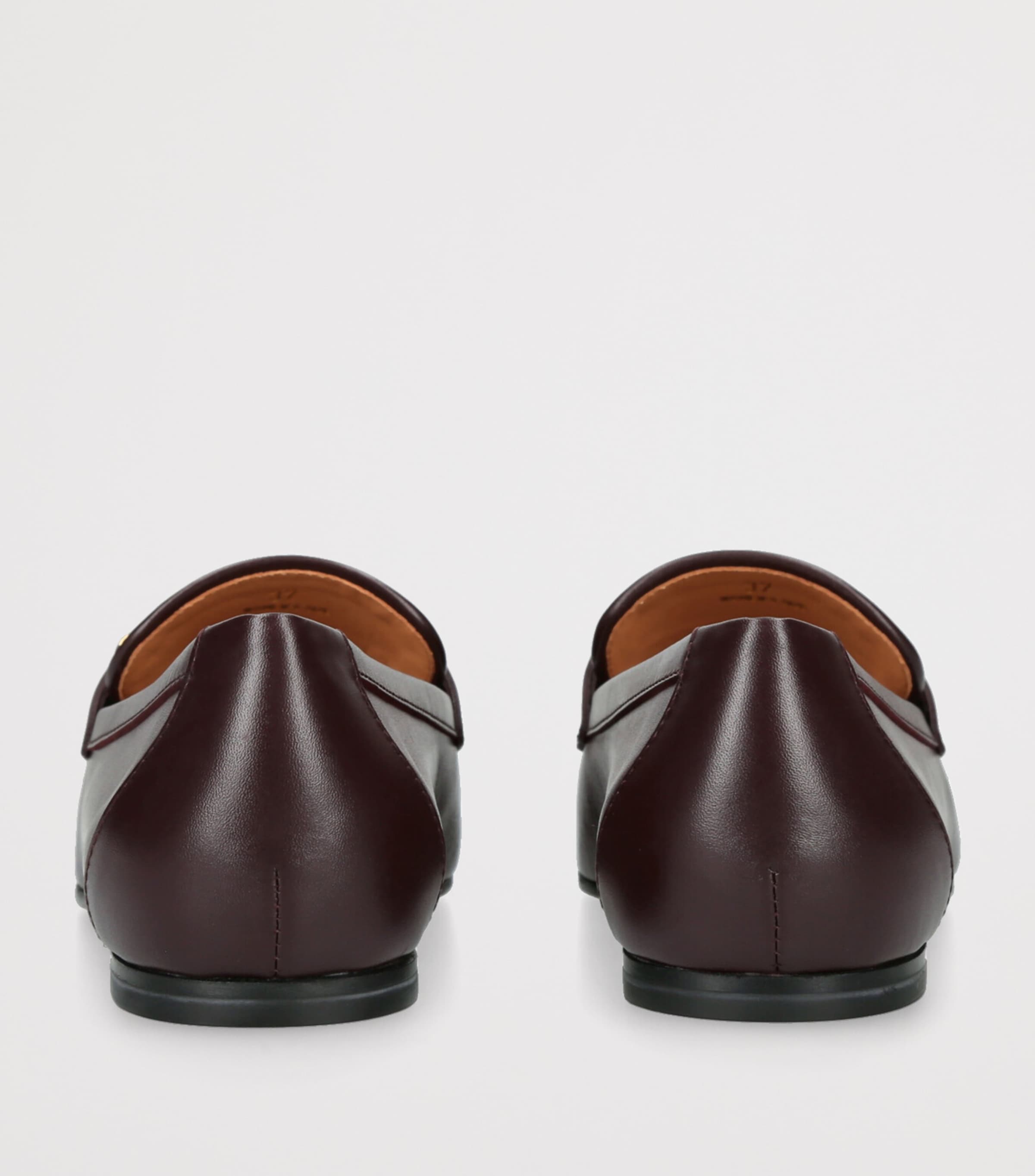Tod's Brown Leather Barretta Mocassins