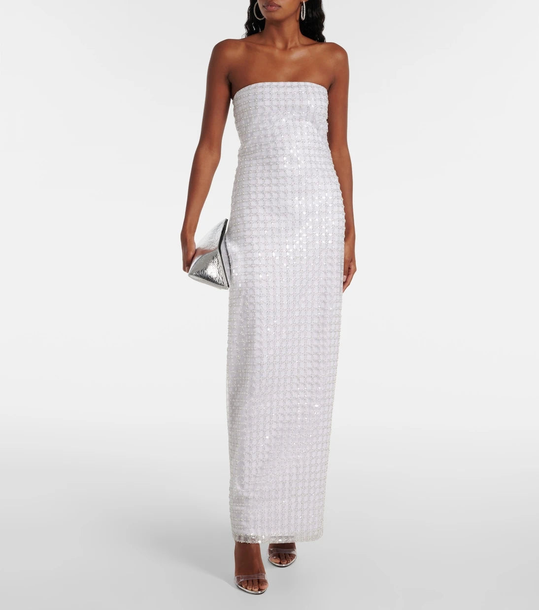 Rotate - Bridal beaded sequined maxi dress