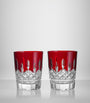 Set of 2 Crystal Lismore Tumblers (375ml)