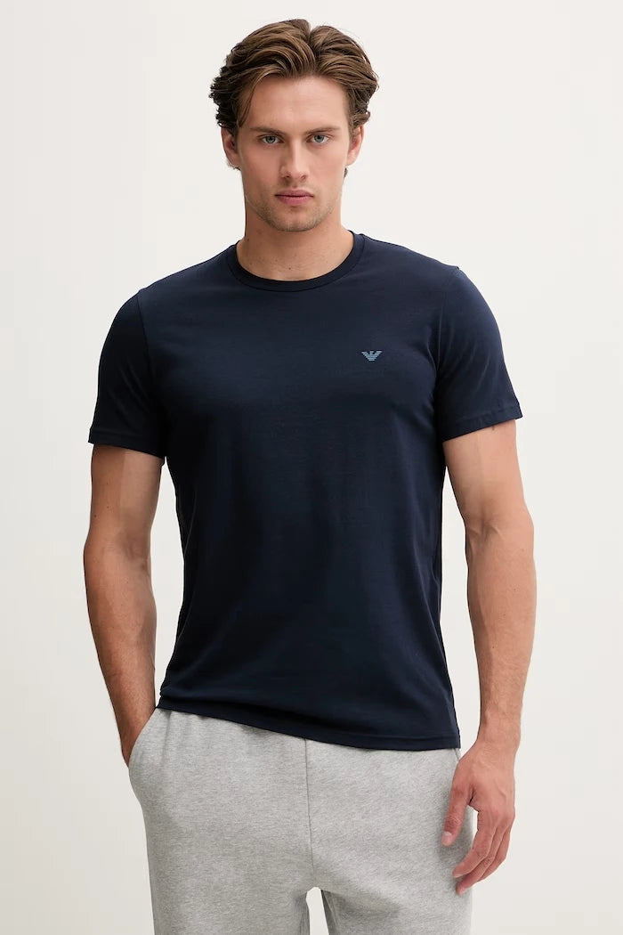 Emporio Armani Underwear Erkek Pamuk Elastan Basic Tişört 2’li