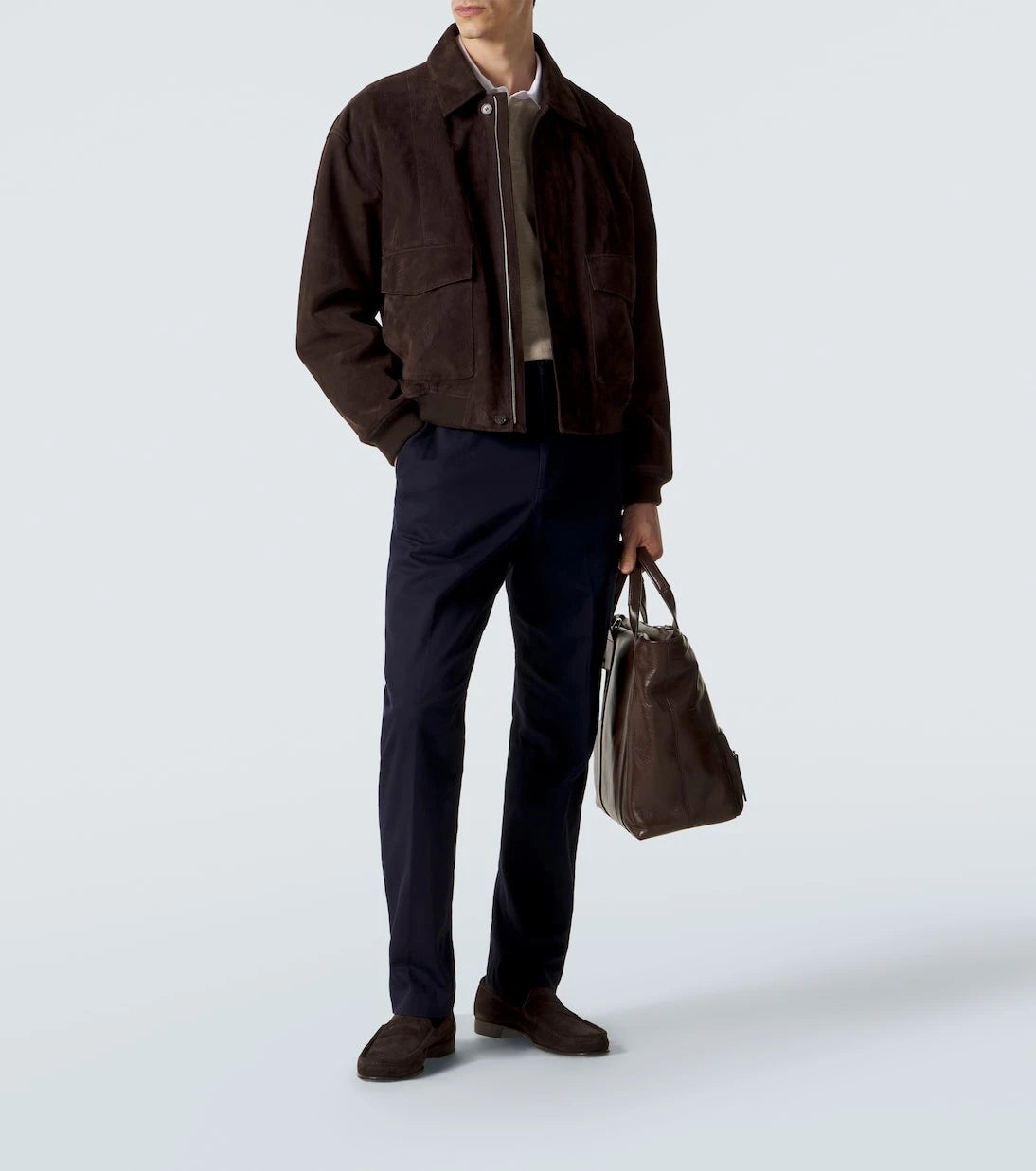 Dunhill - Cashmere and linen sweater