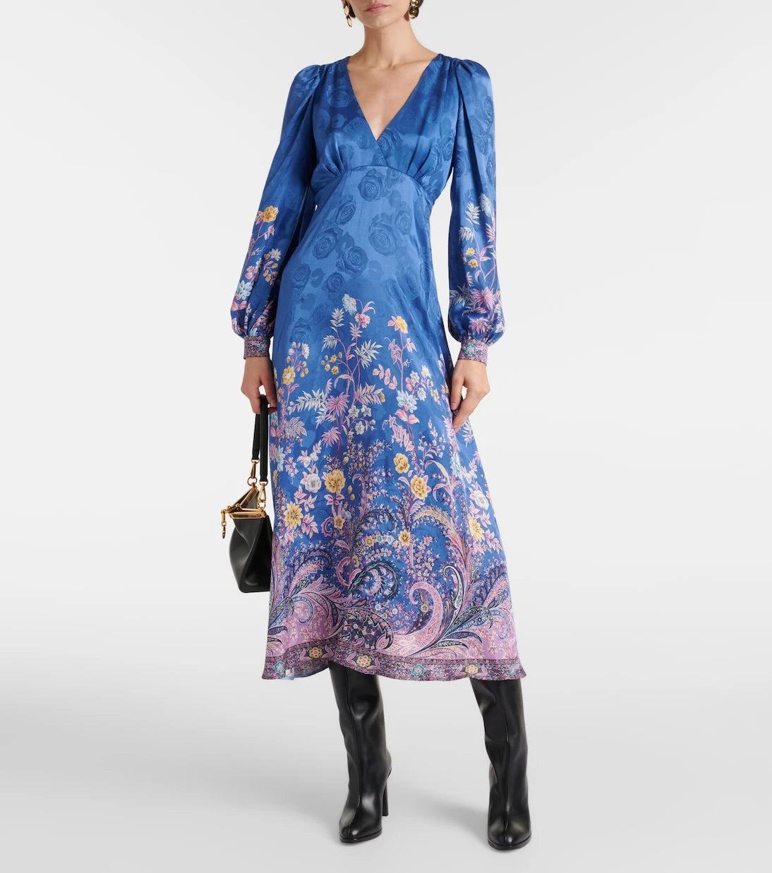 Etro - Paisley midi dress