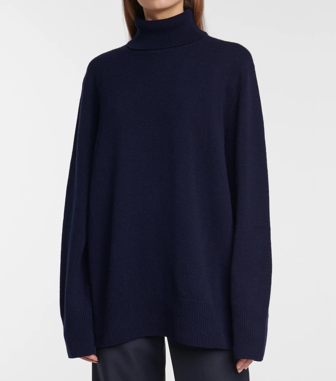 The Row - Milina turtleneck wool and cashmere sweater