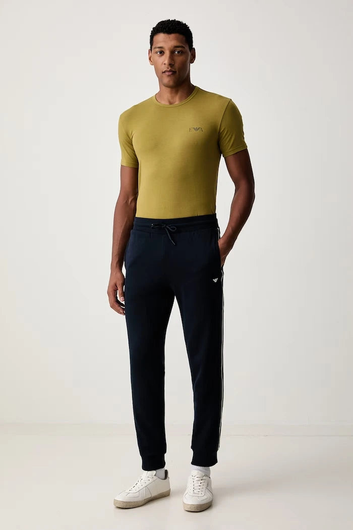 Emporio Armani Underwear erkek pamuk ve elastan ev tişörtü