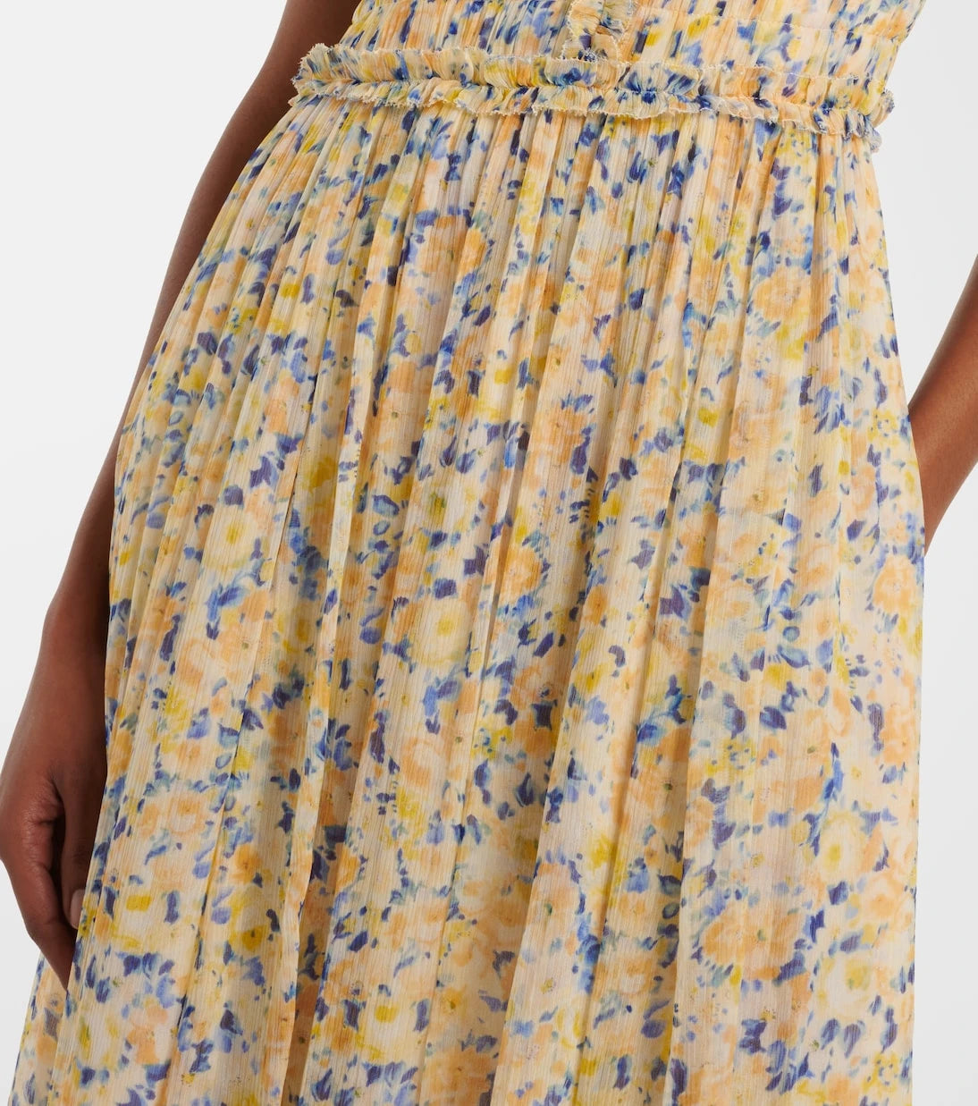Ulla Johnson - Kasia floral silk chiffon maxi dress