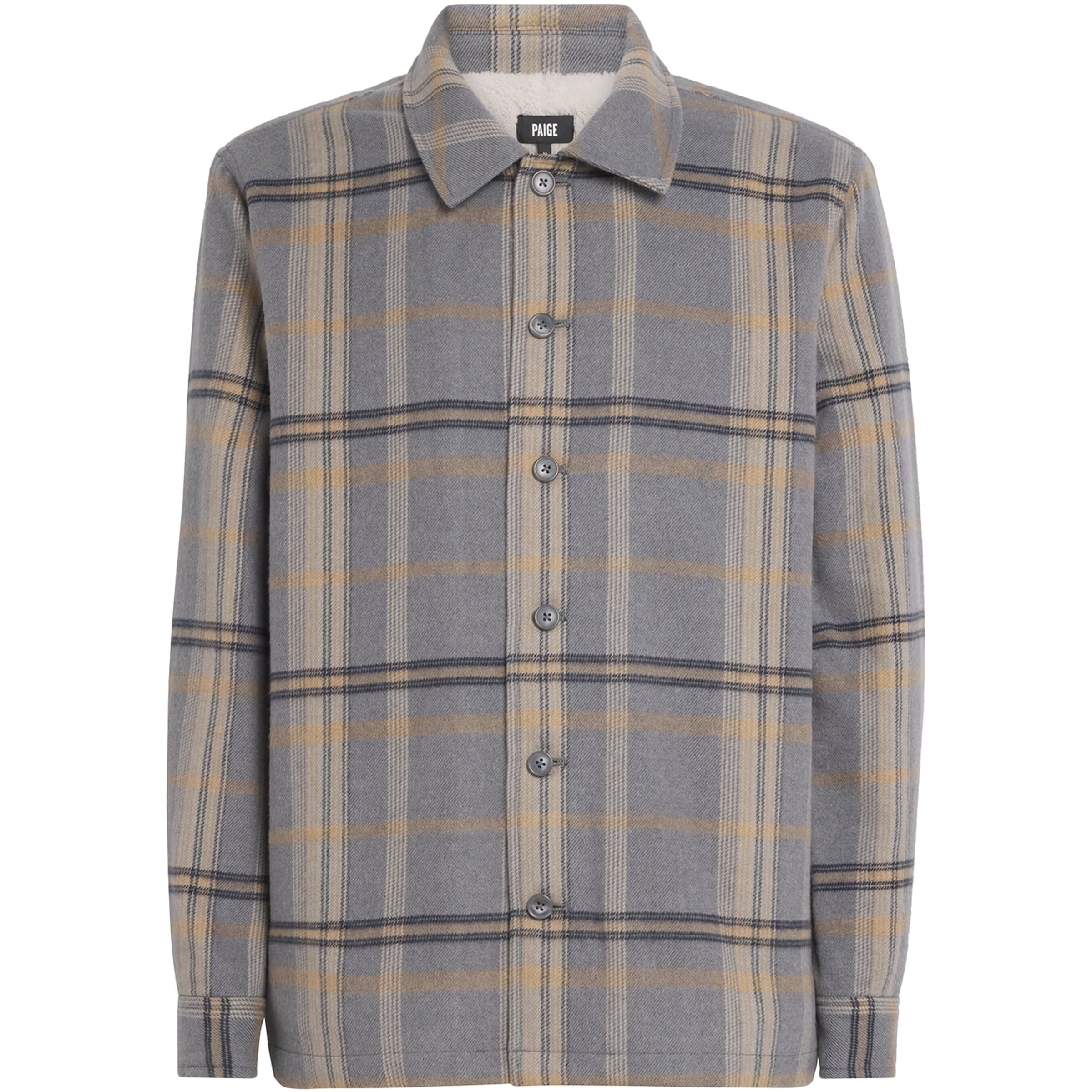 PAIGE Multi Fleece-Lined Telford Overshirt