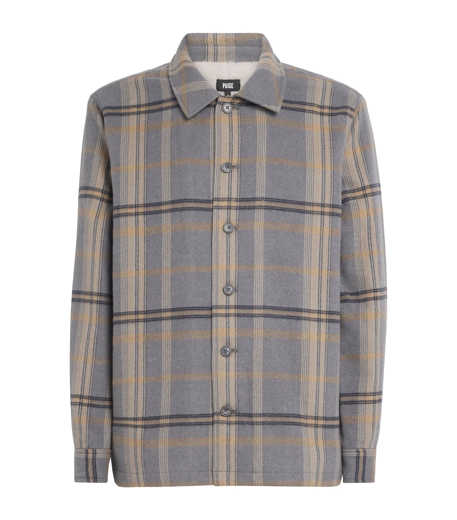 PAIGE Multi Fleece-Lined Telford Overshirt