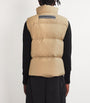 Canada Goose Beige Down Lawrence Puffer Gilet