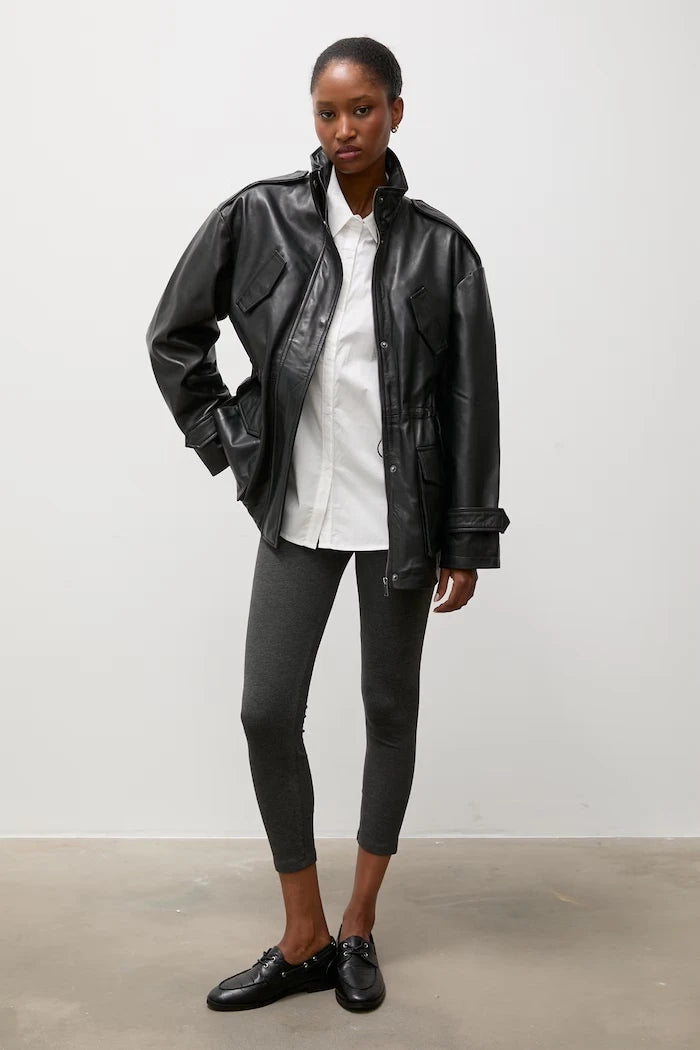 Кожено яке Answear.LAB  ZEYA from the Unscripted collection