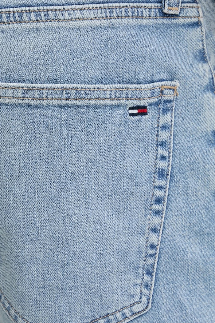 Tommy Jeans къс панталон мъжки от деним