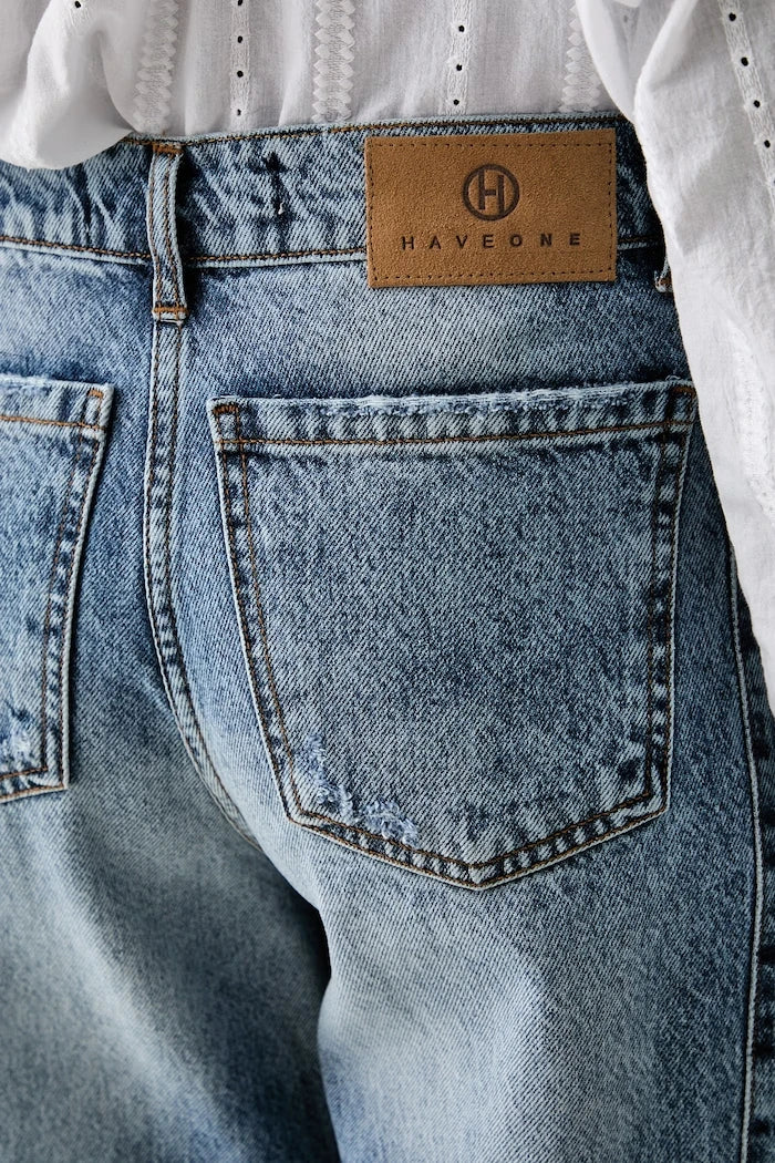 Haveone flare kadın jean