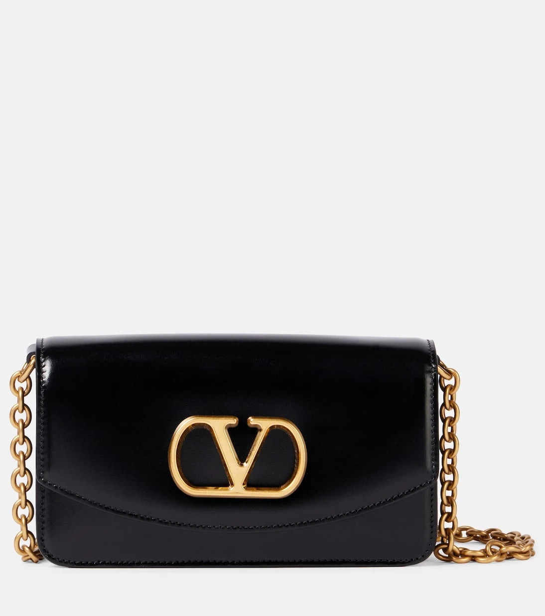 Valentino Garavani - Vain Small leather clutch