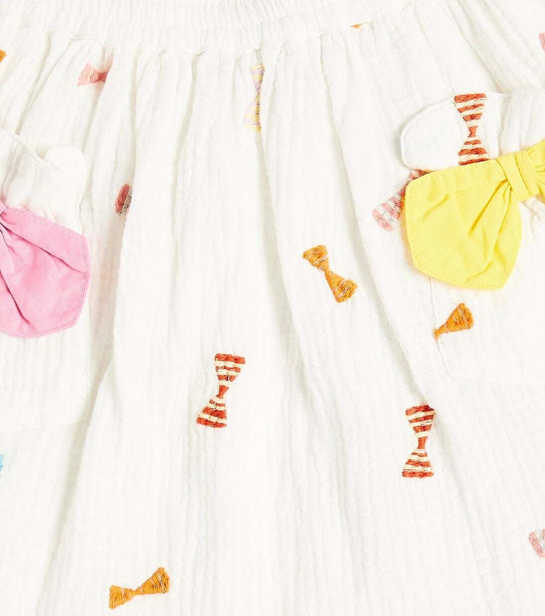 Stella McCartney Kids - Embroidered cotton skirt