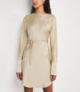 MAX&Co. Beige Satin Mini Dress