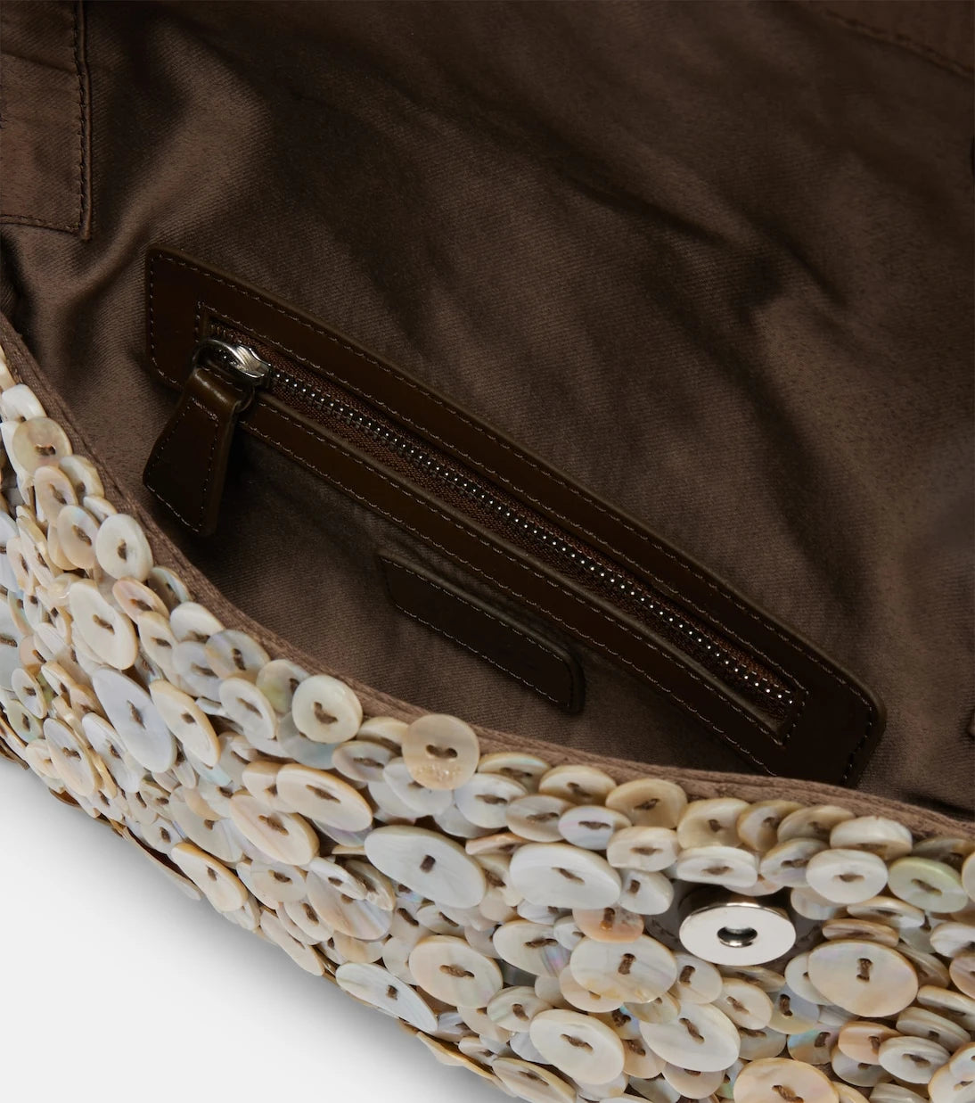 Staud - Timmy button-embellished shoulder bag