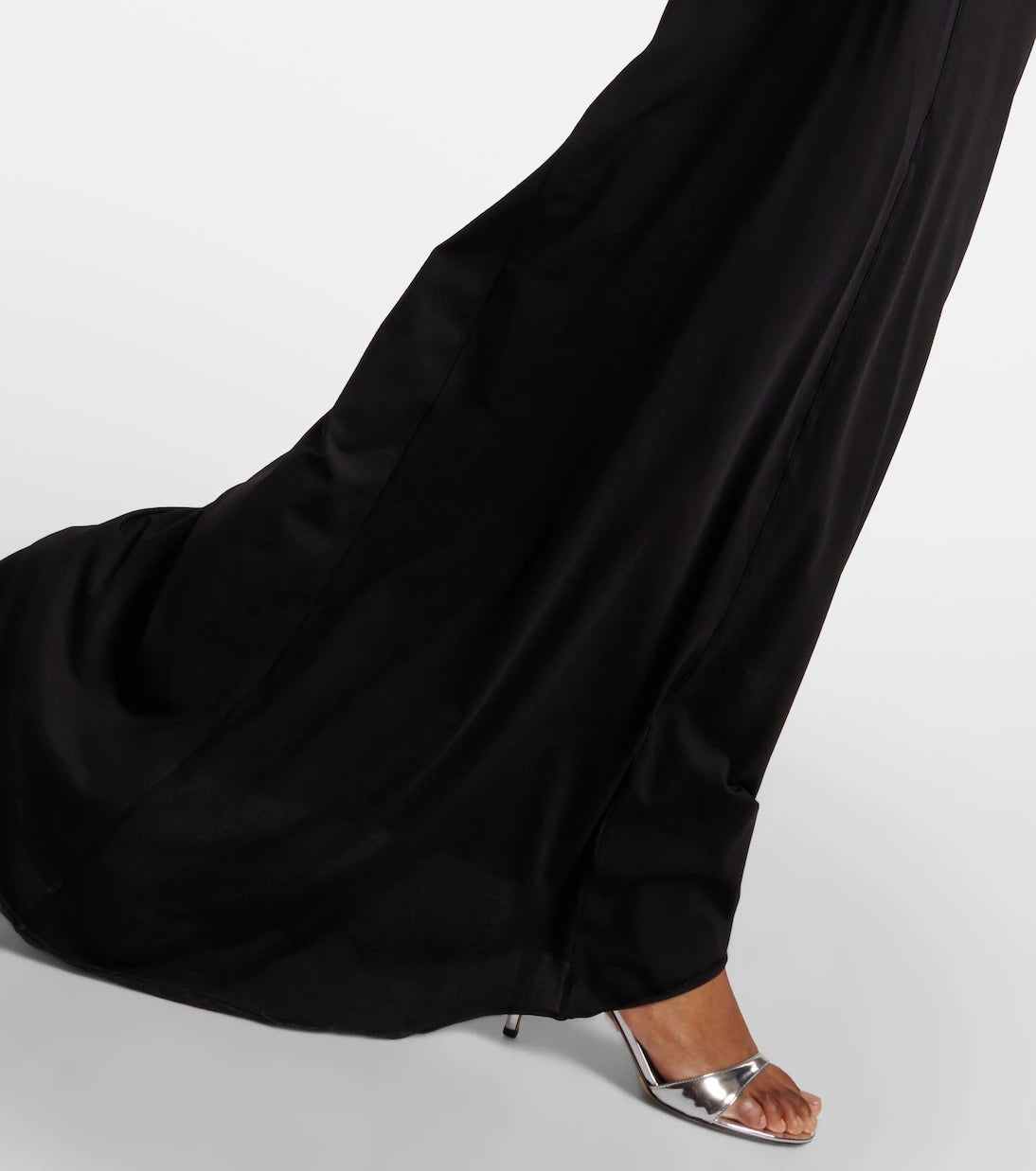 Coperni - Suspended Triangle open-back maxi dress