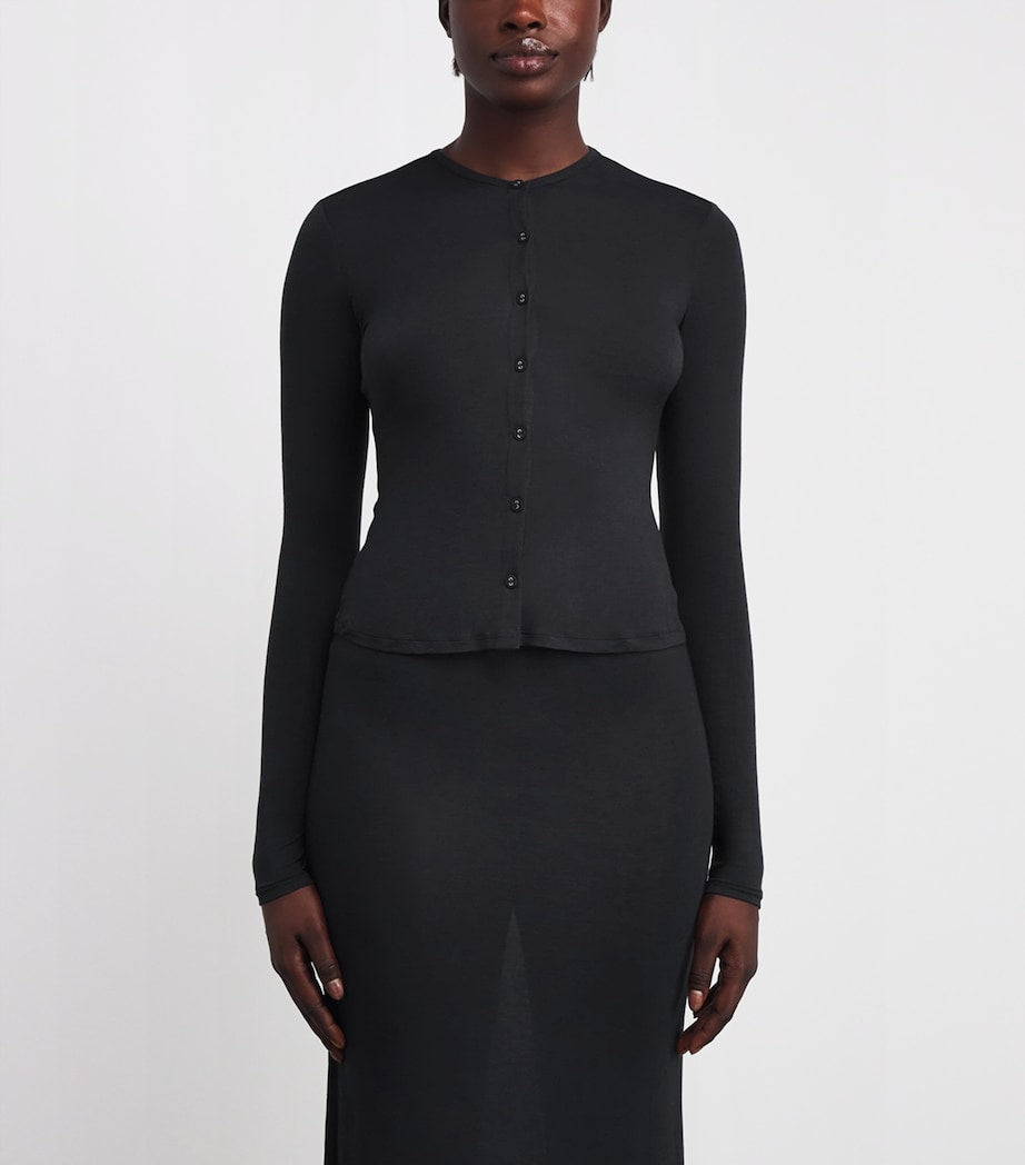 Sheer Modal Cardigan ONYX