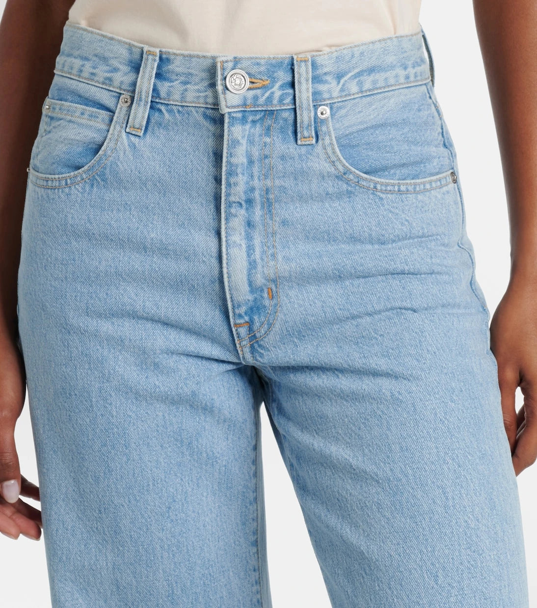 Slvrlake - Grace high-rise wide-leg jeans