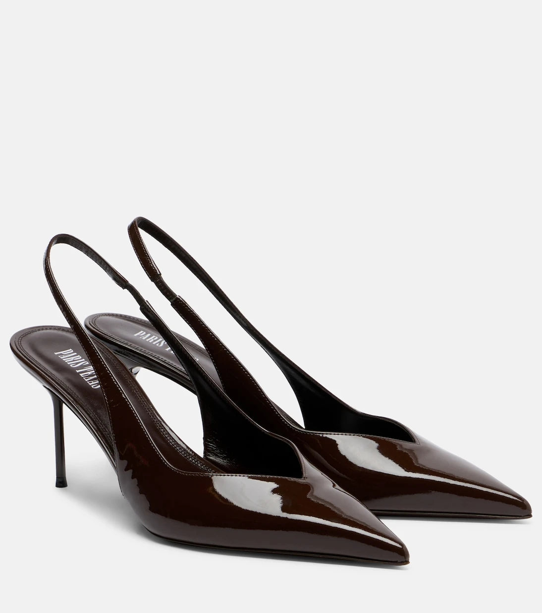 Paris Texas - Lidia patent leather slingback pumps