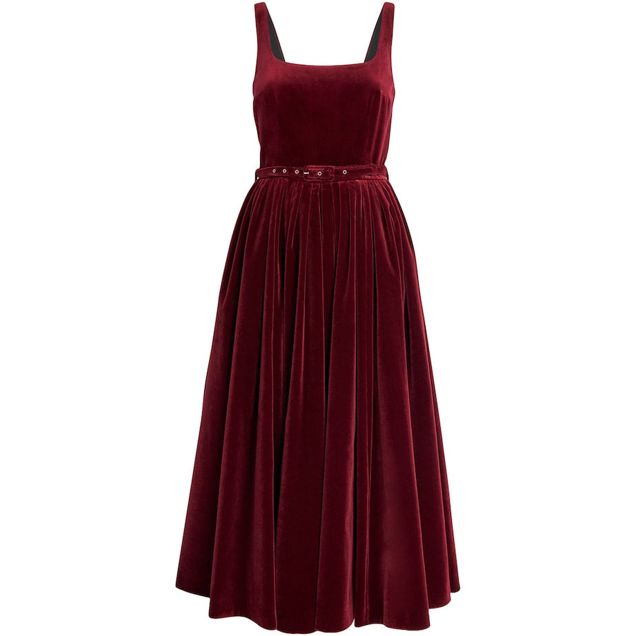 Velvet Eagle Midi Dress