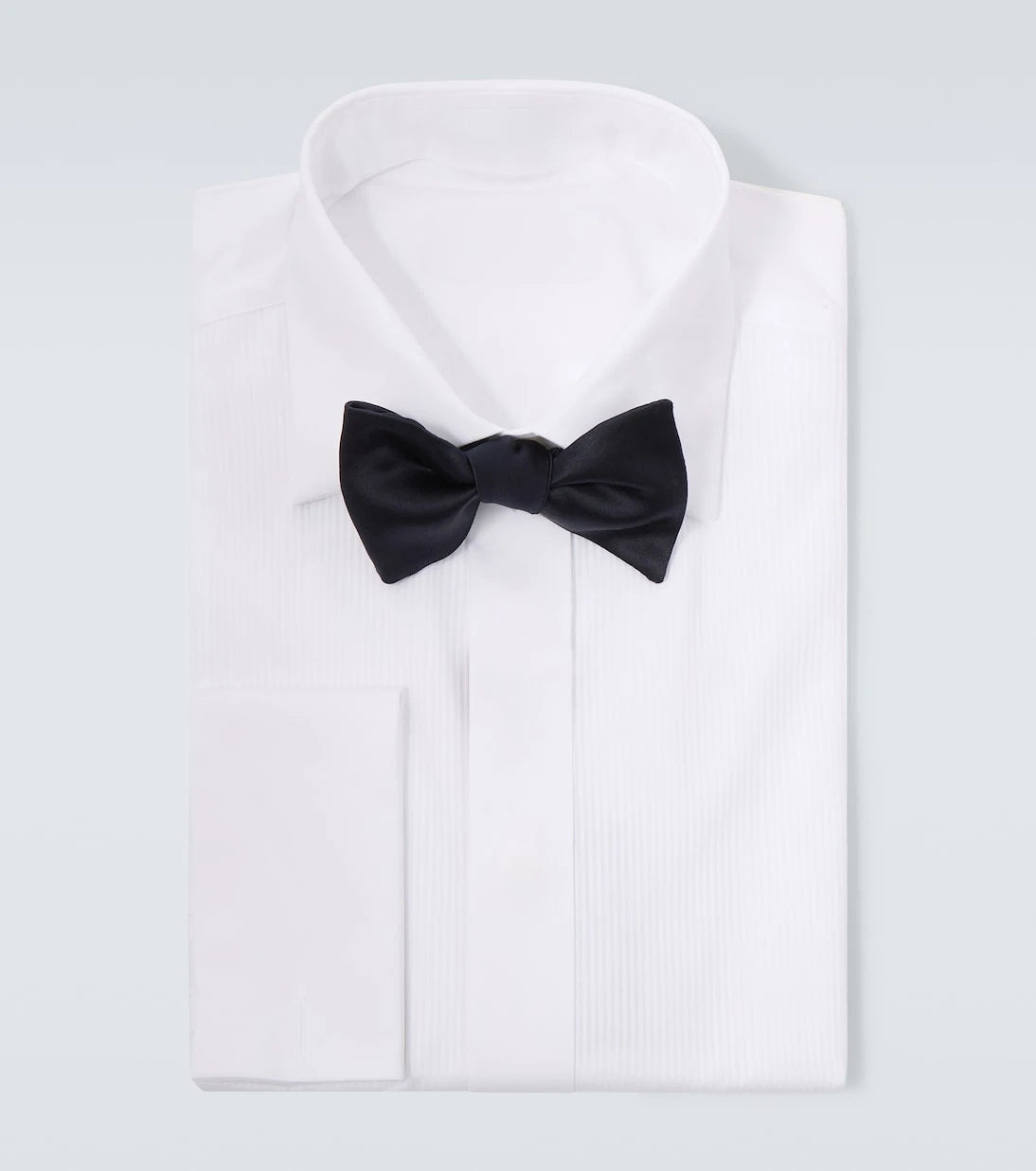 Brunello Cucinelli - Cotton and silk satin bow tie