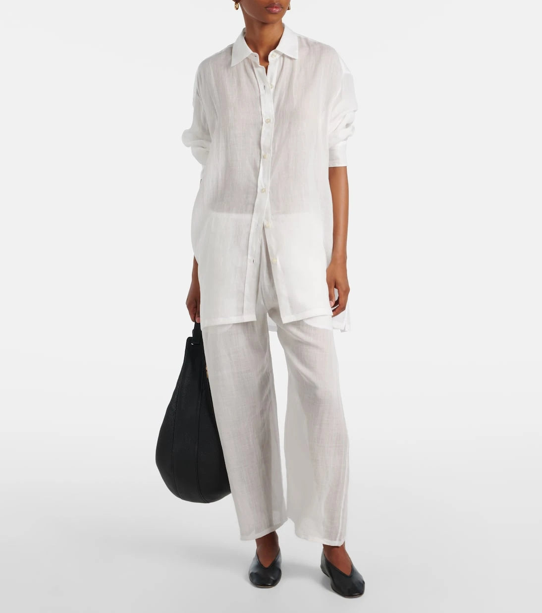 Leset - Niko oversized ramie shirt