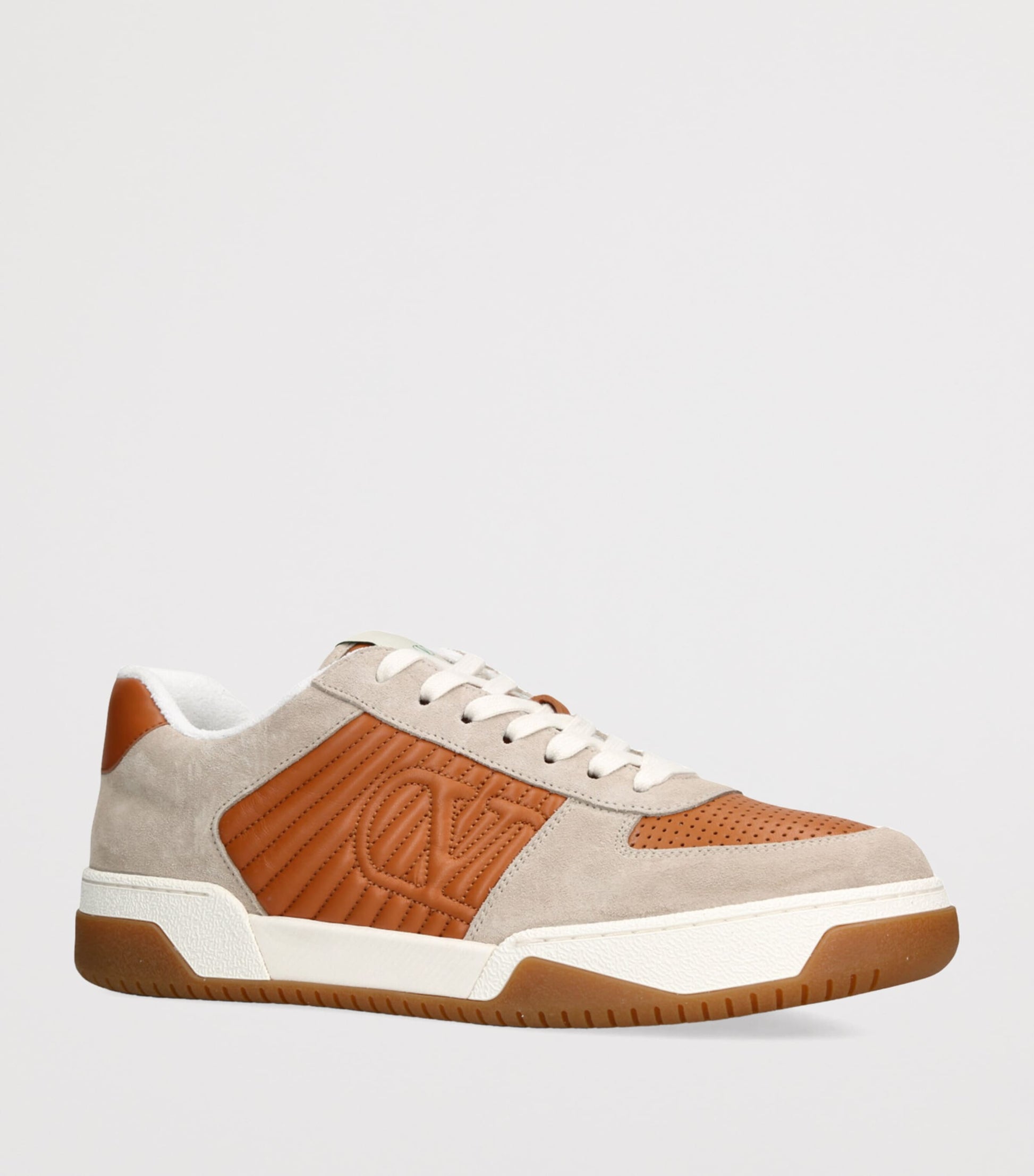 Valentino Garavani Leather-Suede Sparry Sneakers