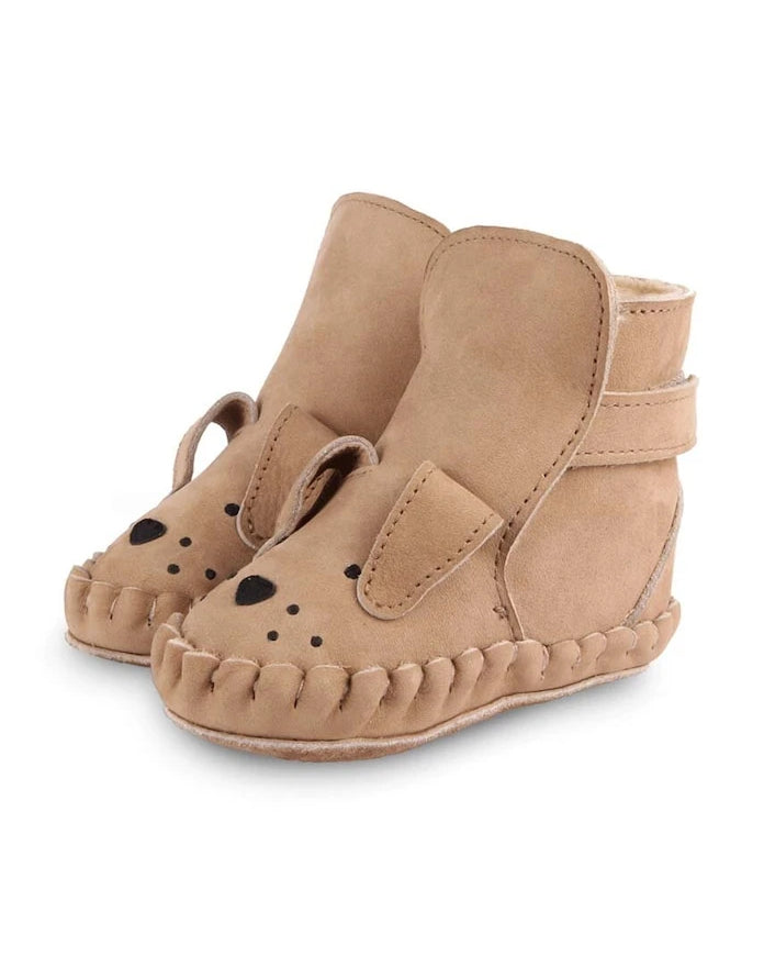 Donsje Kapi Classic Booties Dog Bebek Deri Ayakkabı