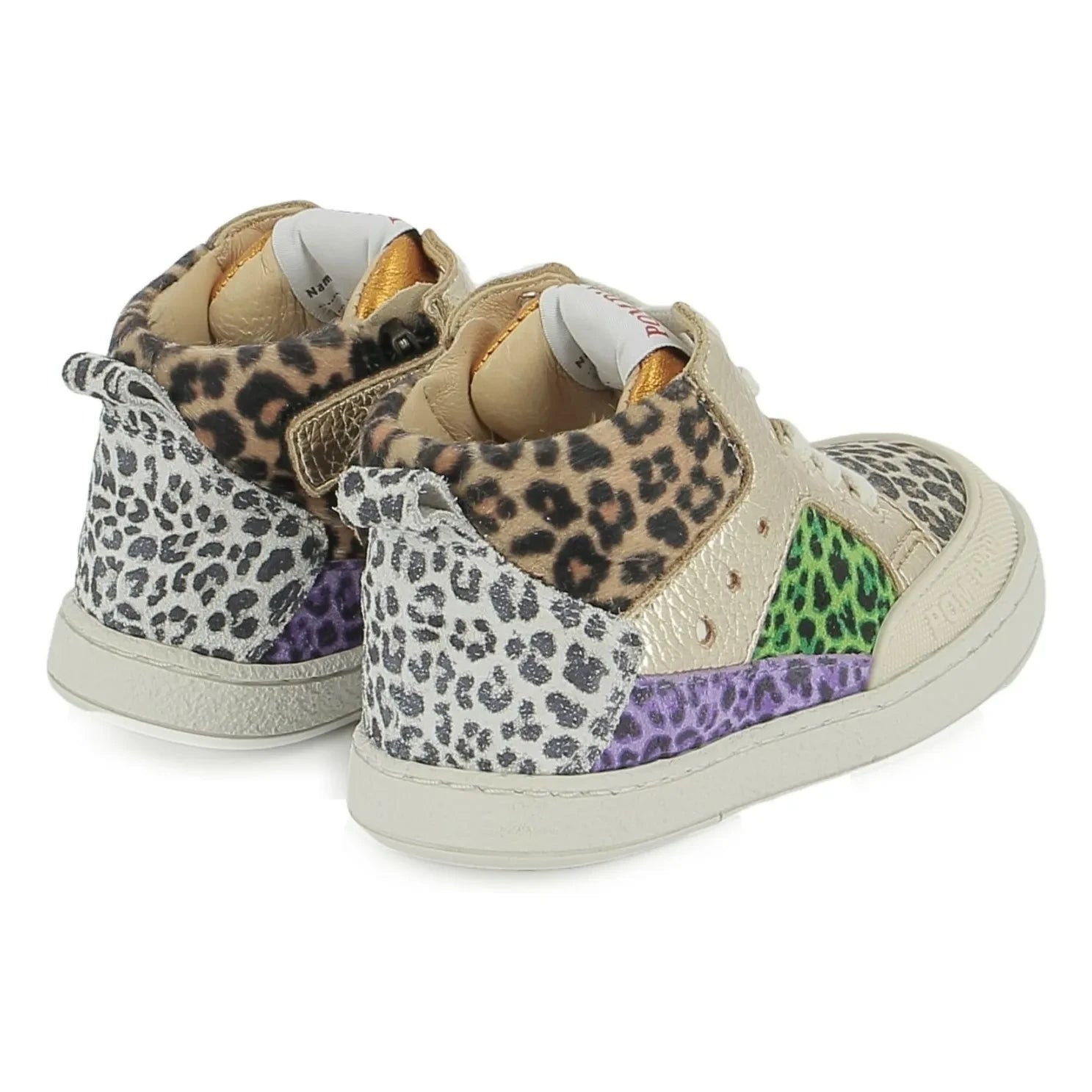 Pom d'Api - Bump Velvet Mousse Sneakers | Gold