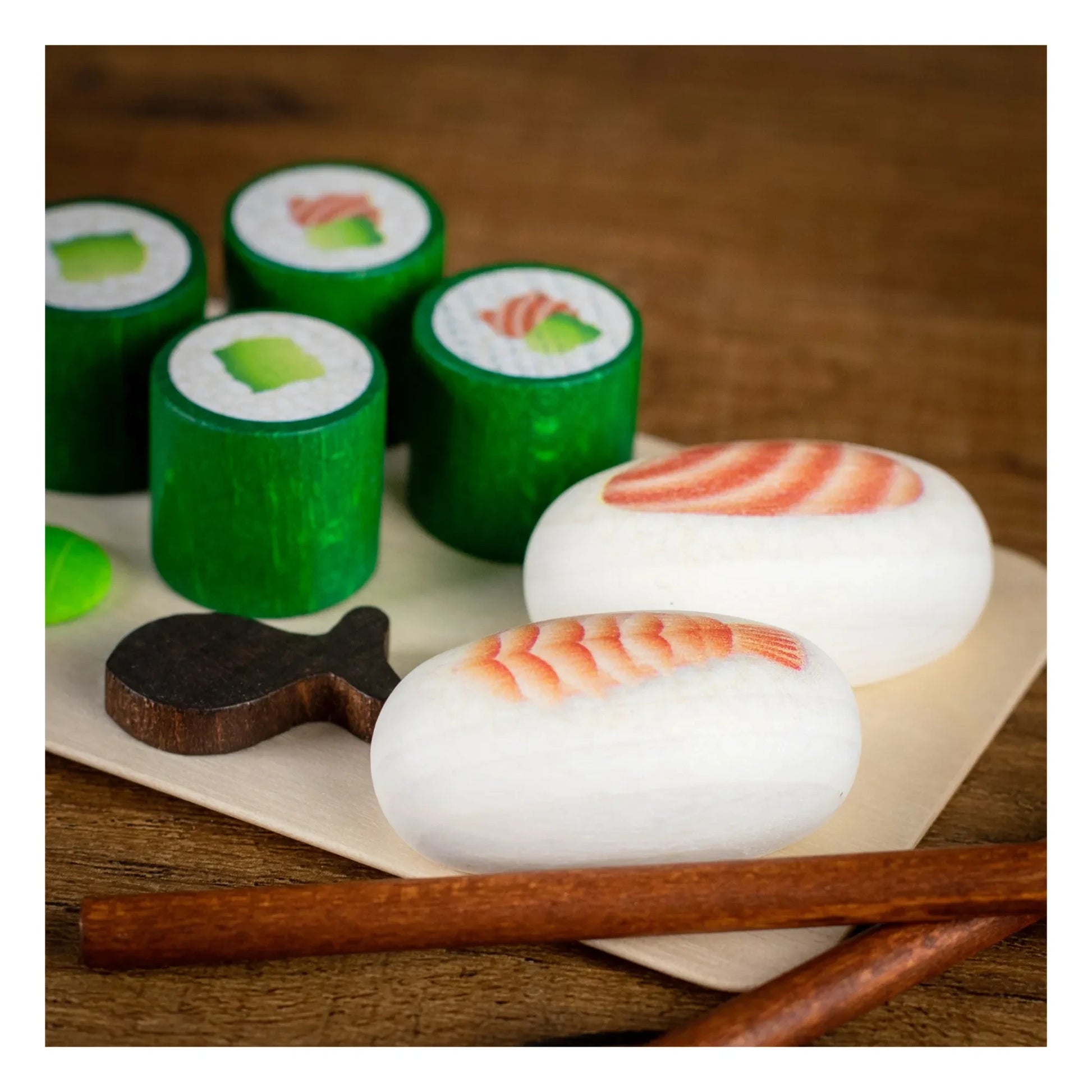 Erzi - Sushi Platter Toy Set - 11 Pieces