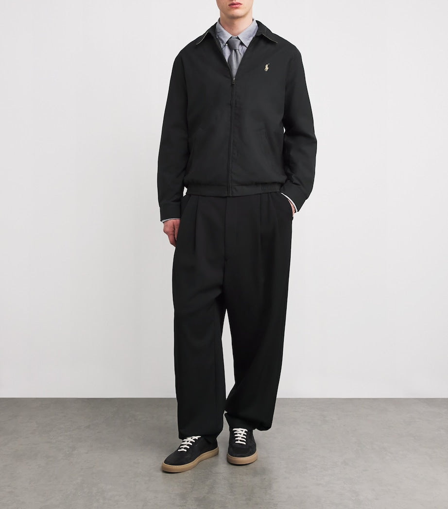 Polo Ralph Lauren Black Harrington Jacket