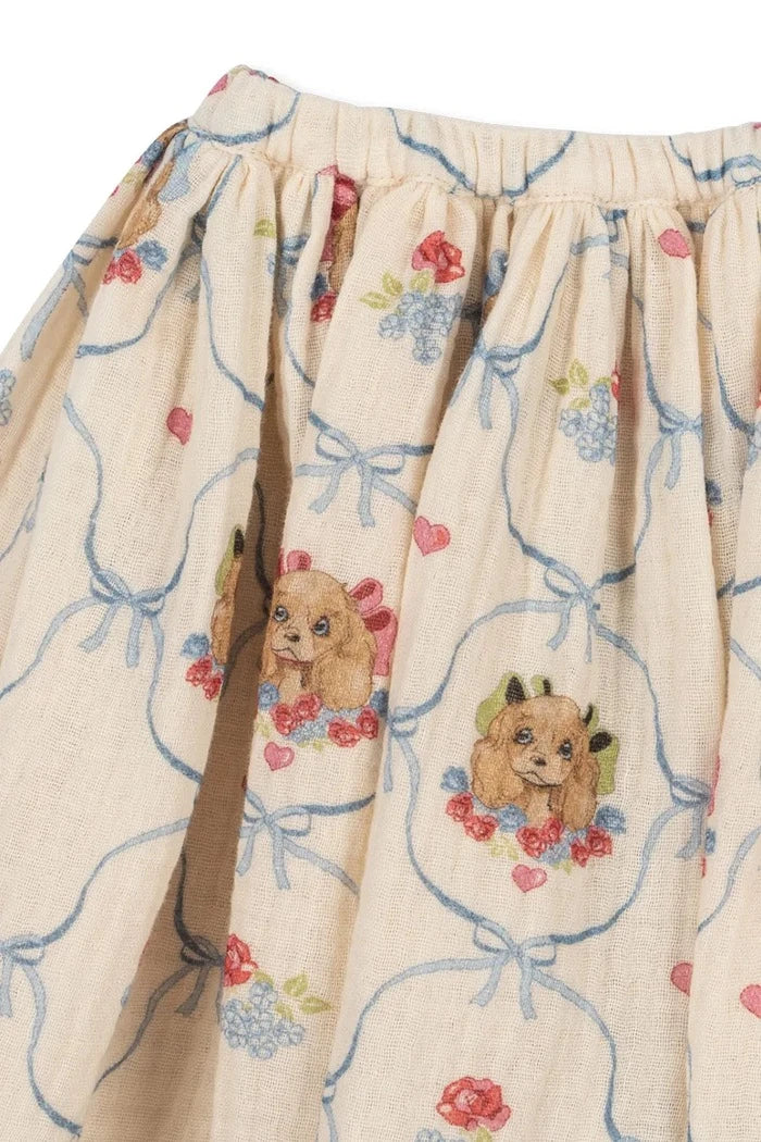 Детска памучна пола Konges Sløjd COCO SKIRT GOTS