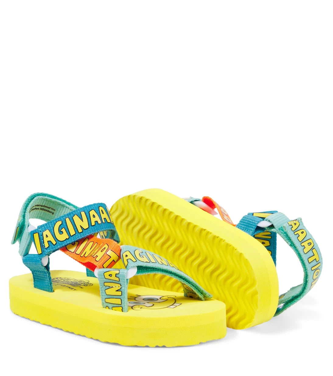 Stella McCartney Kids - x SpongeBob SquarePants printed sandals
