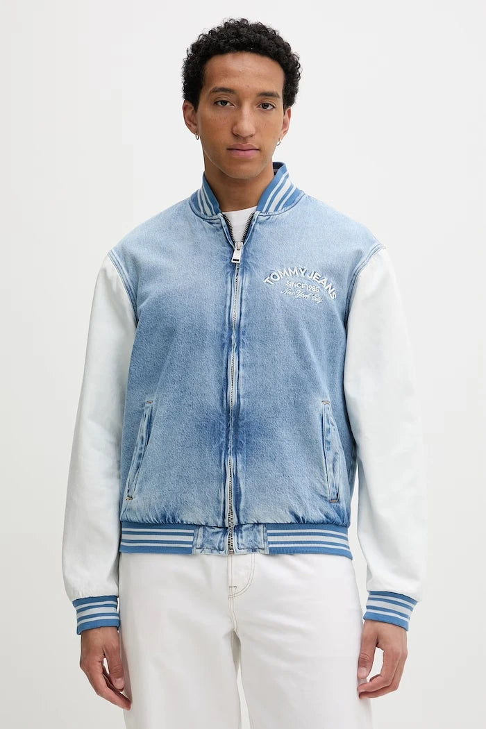 Tommy Jeans яке бомбър мъжко от памук