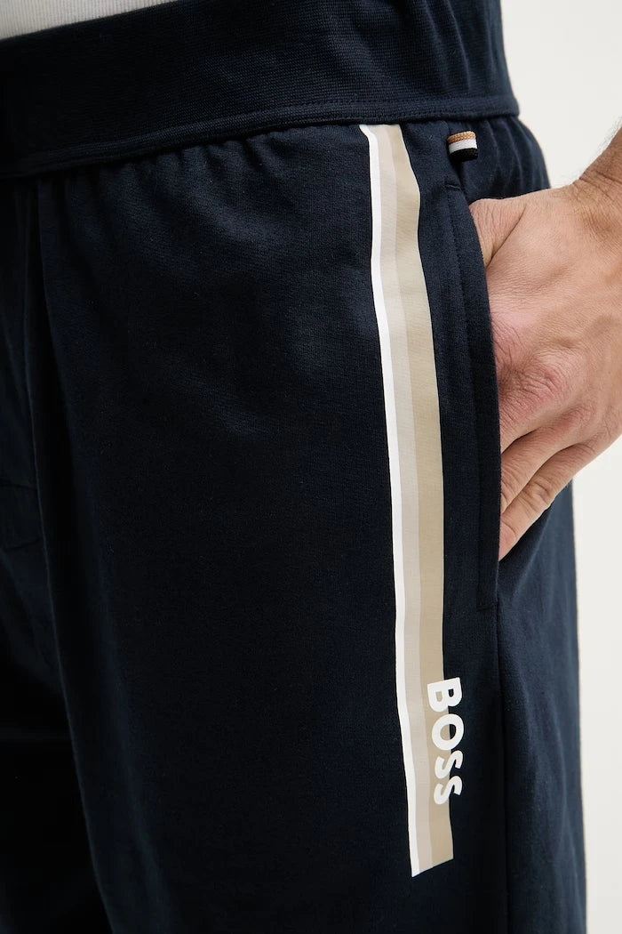 BOSS Erkek Pamuklu Kısa Eşofman Şortu Authentic Shorts