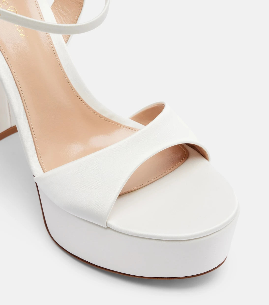 Gianvito Rossi - Marlena satin platform sandals