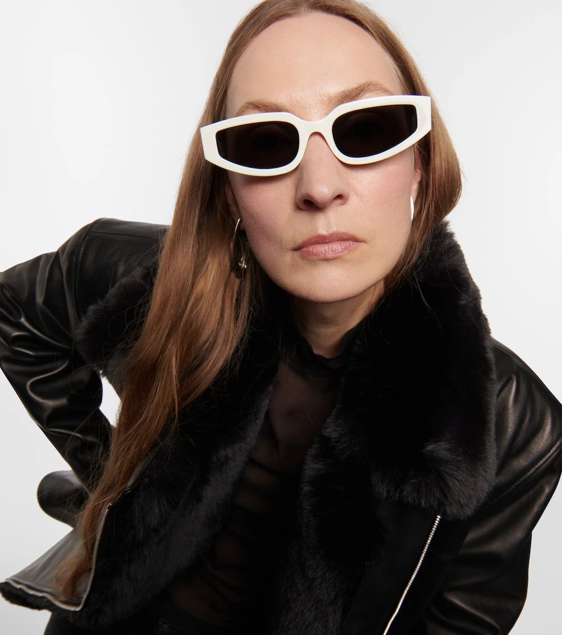Celine Eyewear - Triomphe rectangular sunglasses