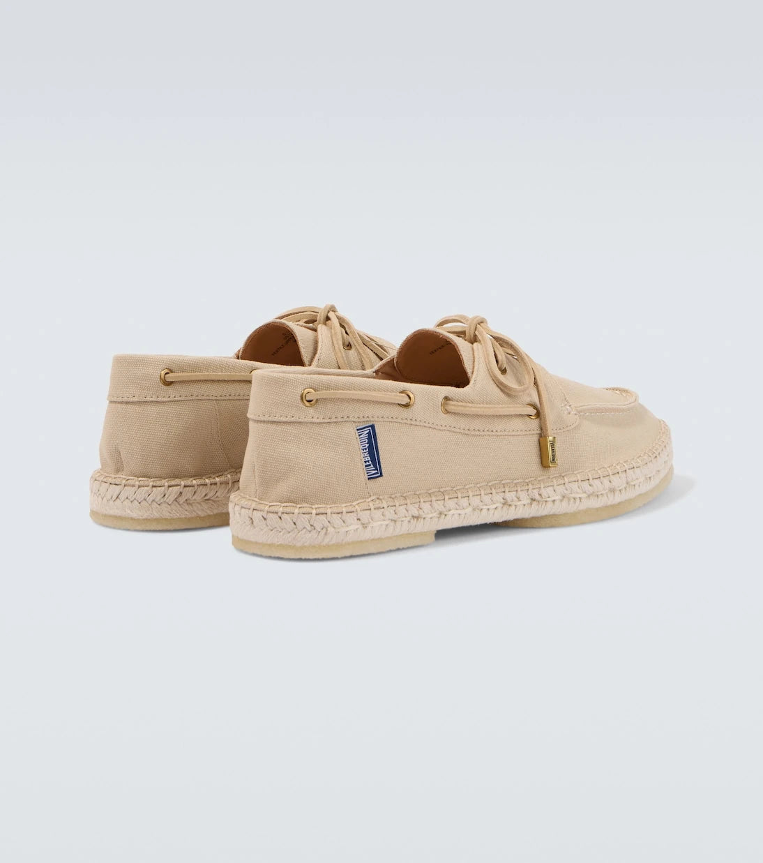 Vilebrequin - Suede-trimmed canvas espadrilles