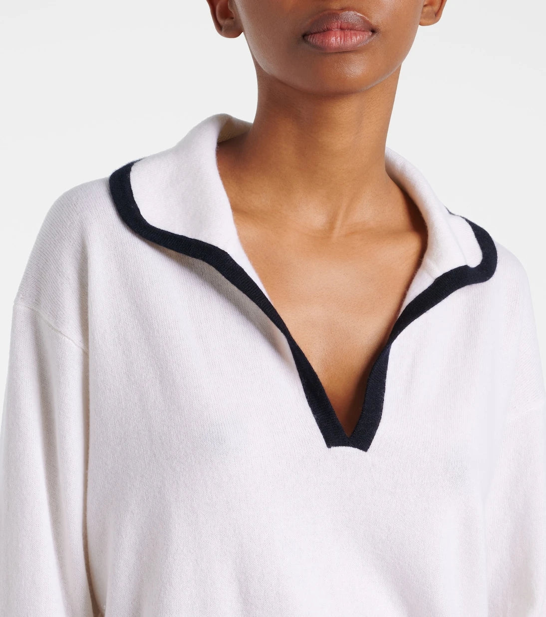 Jardin des Orangers - Cashmere polo sweater