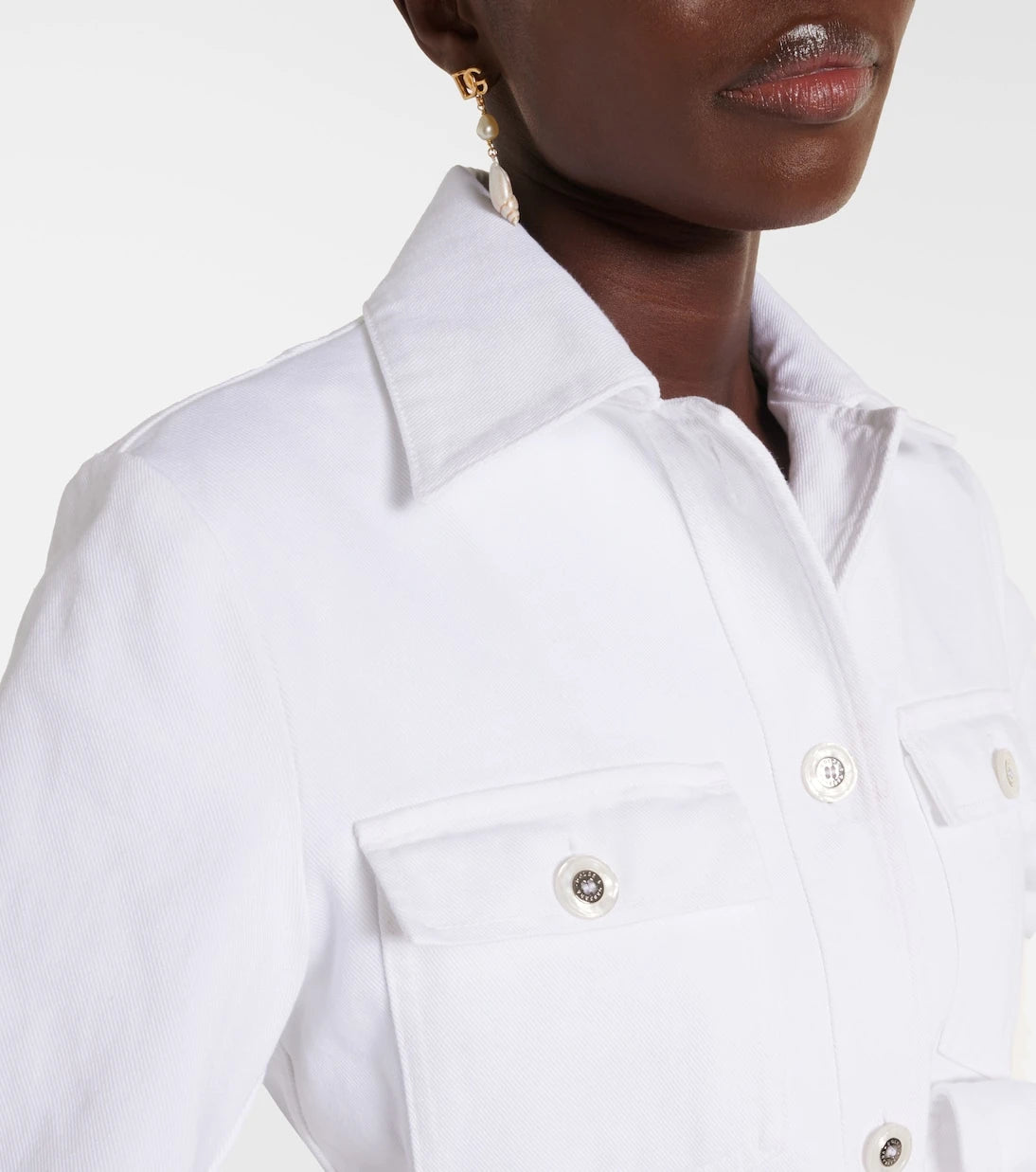 Dolce&Gabbana - Belted denim jacket